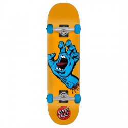 SANTA CRUZ SKATE SCREAMING HAND 7.8"X 31" ORANGE