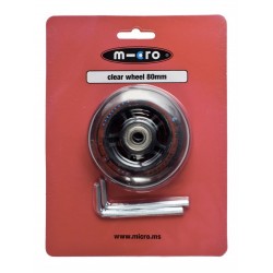 MICRO ROUE 80 MM POUR TROTTINETTE 3 ROUES ENFANT