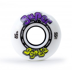 ENUFF ROUES SUPER SOFTIES 55 MM BLANC