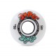 ENUFF ROUES SUPER SOFTIES 58 MM BLANC