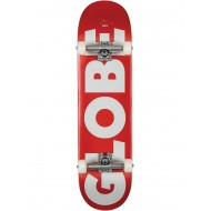 GLOBE SKATE COMPLET G0 FUBAR BLACK RED 8.25"