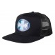 INDEPENDENT CASQUETTE ITC SPAN MESH WHITE BLACK 