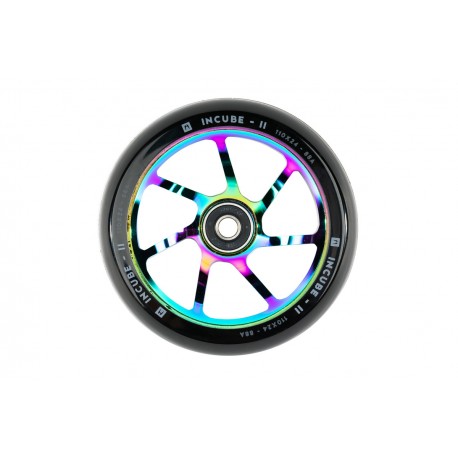 ETHIC DTC ROUE INCUBE V2 110MM NEOCHROME + ROULEMENTS