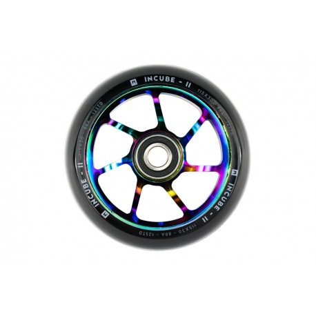 ETHIC DTC ROUE INCUBE V2 115 MM 12STD NEOCHROME + ROULEMENTS
