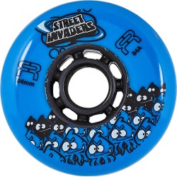 SEBA ROUES STREET INVADER 80MM BLEU