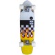 DUSTERS CRUISER FLAMES YELLOW WHITE 31"