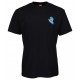 SANTA CRUZ T-SHIRT SCREAMING HAND CHEST BLACK