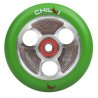 CHILLI ROUE 100 MM ALU VERT