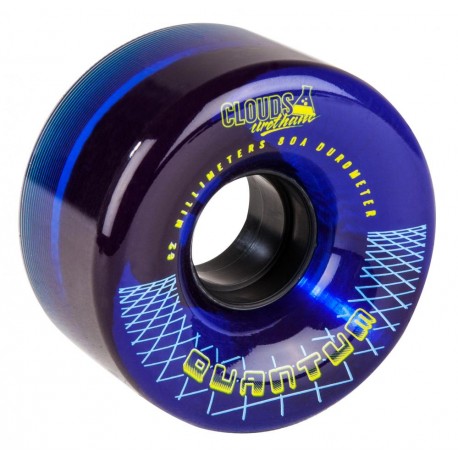 CLOUDS ROUES QUANTUM 62 MM 80A CLEAR BLUE