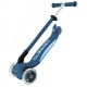 GLOBBER TROTTINETTE ENFANT PRIMO PLIABLE LIGHTS PETROLE BLUE