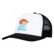 SANTA CRUZ CASQUETTE JOHNSON DANGER ZONE LIPS WHITE BLACK