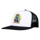 SANTA CRUZ CASQUETTE NATAS SCREAMING PANTHER WHITE BLACK