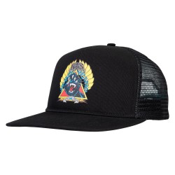 SANTA CRUZ CASQUETTE NATAS SCREAMING PANTHER BLACK