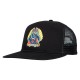 SANTA CRUZ CASQUETTE NATAS SCREAMING PANTHER WHITE BLACK