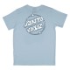 SANTA CRUZ T-SHIRT JR GLINT DOT SKY BLUE