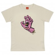 SANTA CRUZ T-SHIRT JR SCREAMING HAND APRICOT