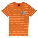 SANTA CRUZ T-SHIRT JR PARADISE BREAK APRICOT WAVE STRIPE