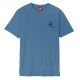 SANTA CRUZ T-SHIRT SCREAMING HAND CHEST DUSTY BLUE