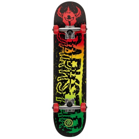 DARKSTAR SKATE COMPLET 7.5" X 31.12" VHS SOFT WHEELS RASTA