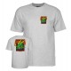 POWELL PERALTA T-SHIRT CAB STREET DRAGON GREY