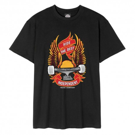 INDEPENDENT T-SHIRT RIDE FREE BLACK