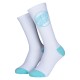 SANTA CRUZ CHAUSSETTES WOMENS OPUS DOT PACK X2 WHITE BLACK