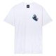 SANTA CRUZ T-SHIRT MELTING HAND WHITE