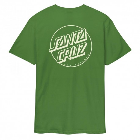 SANTA CRUZ T-SHIRT OPUS DOT STRIPE PINE