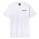 SANTA CRUZ T-SHIRT MELTING HAND WHITE