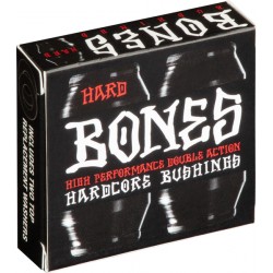 BONES GOMMES BUSHINGS (X4) HARD BLACK