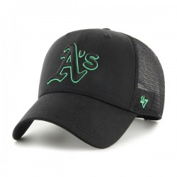 47 BRAND CASQUETTE MLB OAKLAND ATHLETICS BRANSON MVP BLACK 