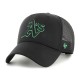 47 BRAND CASQUETTE MLB OAKLAND ATHLETICS MVP SNAPBACK BLACK 