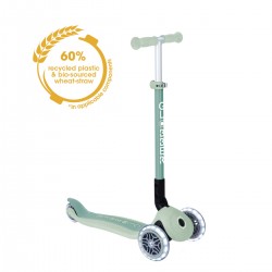 GLOBBER TROTTINETTE JR PLIABLE LIGHTS ECO PISTACHE