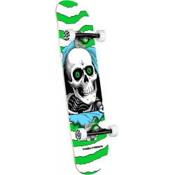 POWELL PERALTA SKATE RIPPER ONE OFF GREEN 7.5 X 30.7