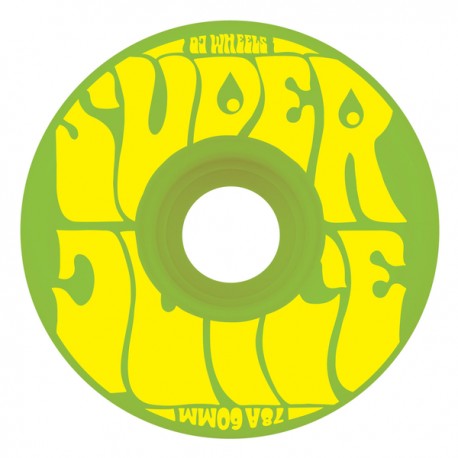 OJ WHEELS ROUE 60MM SUPER JUICE GREEN 78A