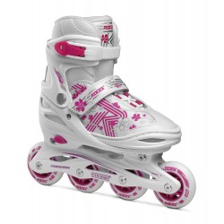 ROCES ROLLER JUNIOR JOKEY BLANC ROSE