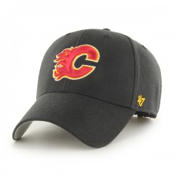 47 BRAND CASQUETTE NHL CALGARY FLAMES MVP BLACK