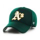 47 BRAND CASQUETTE MLB OAKLAND ATHLETICS CHAINSTITCH OFFSIDE DARK GREEN