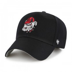 47 BRAND CASQUETTE NCAA GEORGIA BULLDOGS  MVP BLACK