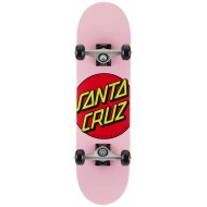 SANTA CRUZ SKATE MID CLASSIC DOT RED 7.25"X 29.9"