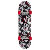 SANTA CRUZ SKATE SCREAMING HAND 7.5" BLANC