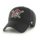 47 BRAND CASQUETTE MLB PITTSBURG PIRATES MVP BLACK