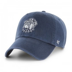47 BRAND CASQUETTE NCAA GEORGETOWN HOYAS CLEAN UP WNO LOOP LABEL NAVY