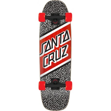 SANTA CRUZ CRUISER AMOEBA STREET SKATE 8.4" X 29.4" 