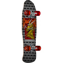 POWELL PERALTA CRUISER CAB STREET DRAGON SILVER 8.0 X 29.5