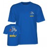 POWELL PERALTA T-SHIRT JR SKELETON ROYAL