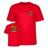 POWELL PERALTA T-SHIRT JR OVAL DRAGON RED
