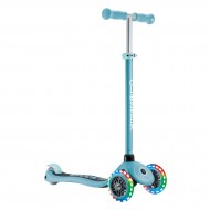 GLOBBER TROTTINETTE ENFANT PRIMO LIGHTS SARCELLE BLUE