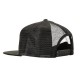 THRASHER CASQUETTE FLAME EMB MESH BLACK
