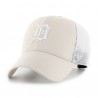 47 BRAND CASQUETTE MLB DETROIT TIGERS BALLPARK MESH MVP BONE